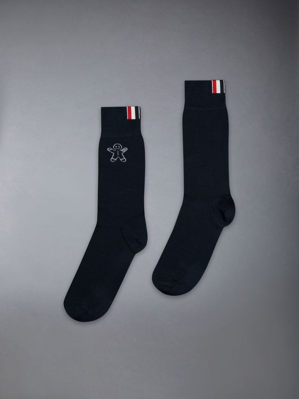 Rwb Holiday Graphic Cotton Socks