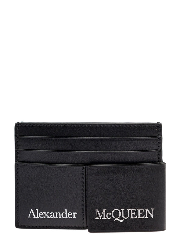 Alexander Mcqueen Black Card Holders