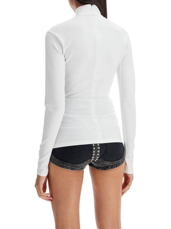 Star Cutout Long Sleeve Top