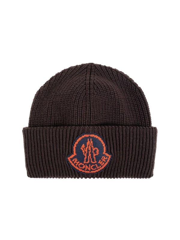 Logo Patch Wool Beanie