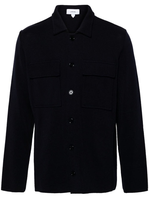 Chest Pocket Wool Jacket
