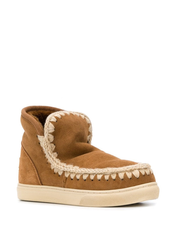 Eskimo Logo Ankle Boots