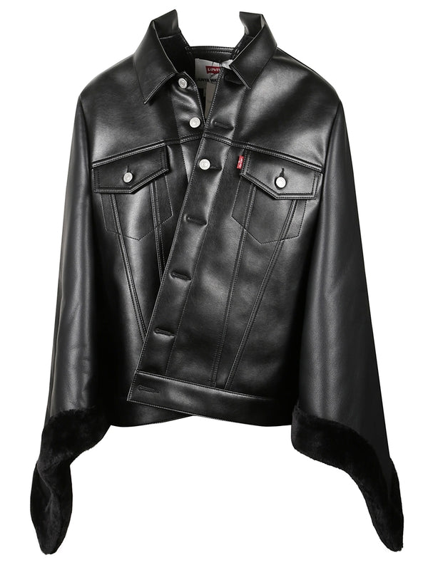Fake Leather Jacket