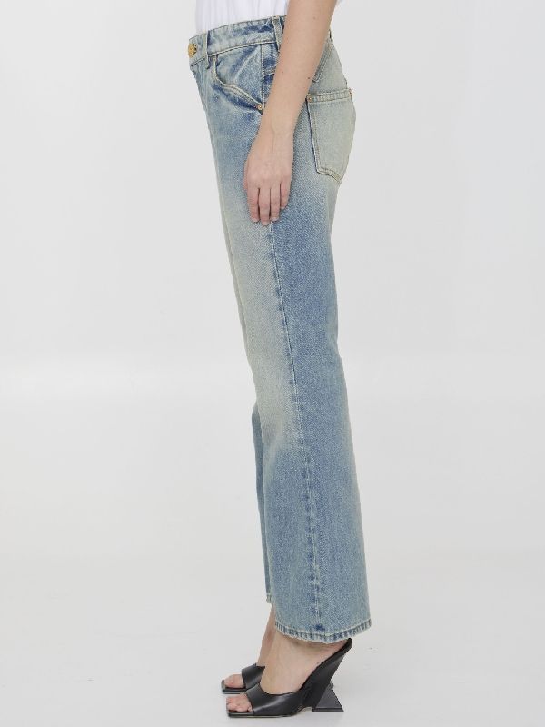 Western Bootcut Denim Pants