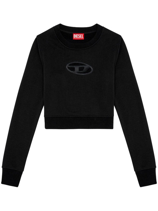 Slimmy Cut-Out Crop
  Sweatshirt