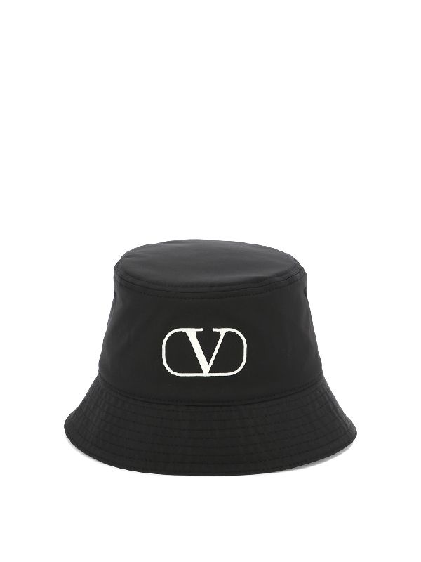 V Logo Tech Bucket Hat