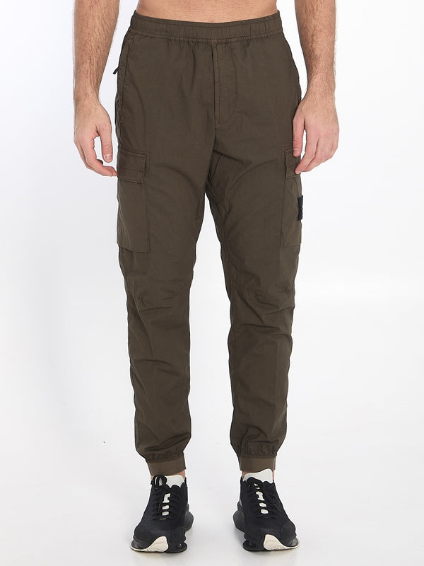 Wappen Patch Cotton Jogger Pants