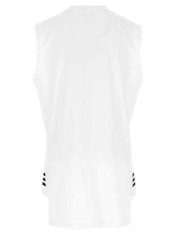 Asymmetrical Cotton Sleeveless Top