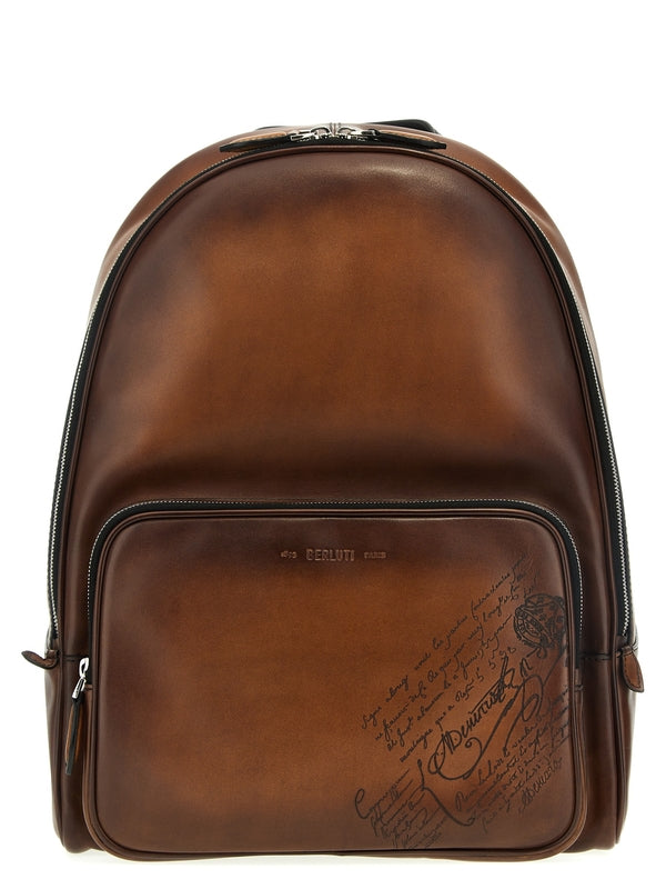 Berluti Brown Backpacks