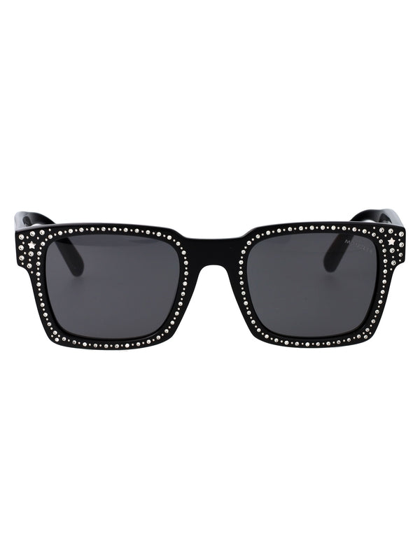 Palm Angels Rhinestone Sunglasses