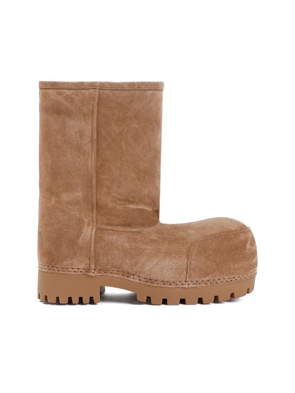 Alaska Suede Chunky Boots