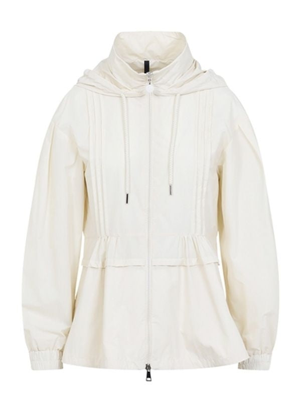 Vabre High-Neck Hooded Nylon Jacket