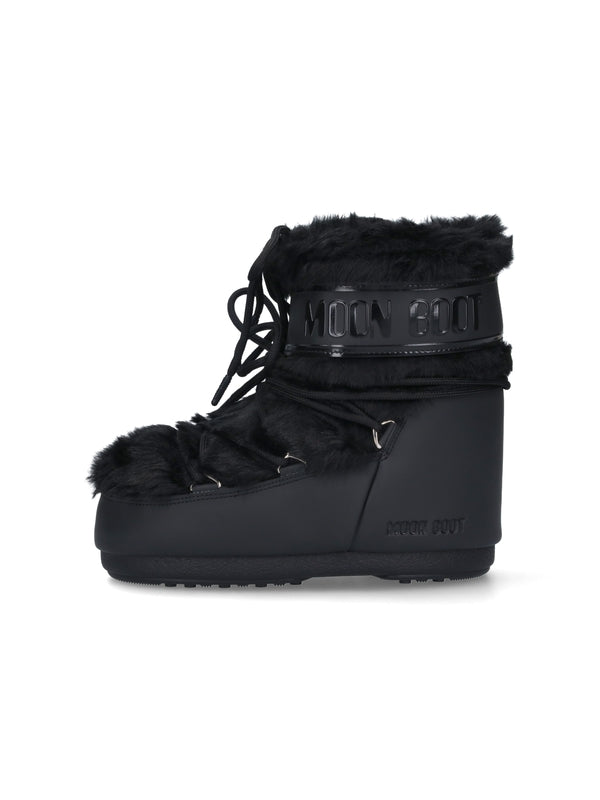 Icon Logo Lace-Up Boots