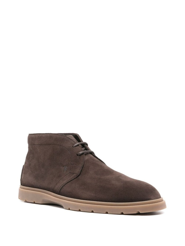 Suede Leather Desert Boots