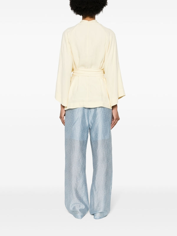 Tennessee Ribbon Cape Blouse