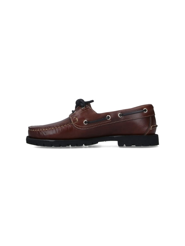 Malo Leather Lace-up Loafers
