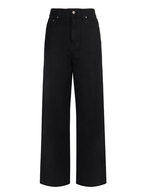 Khaite Black Denim Pants