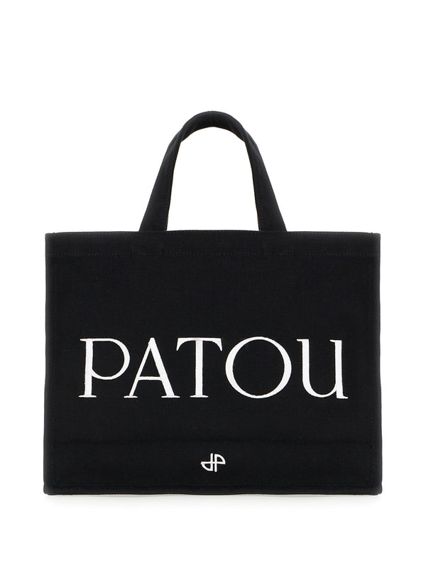 Patou Black Tote Bags