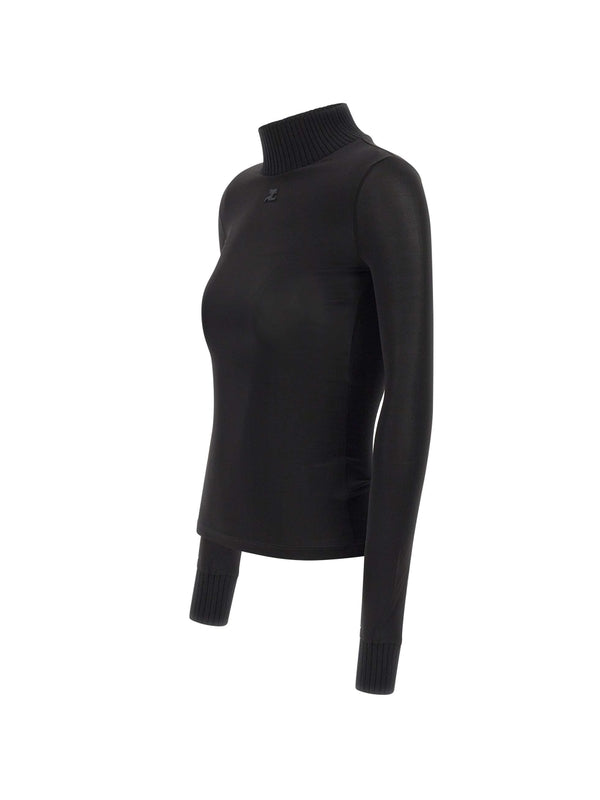 Courrèges Black Knitted