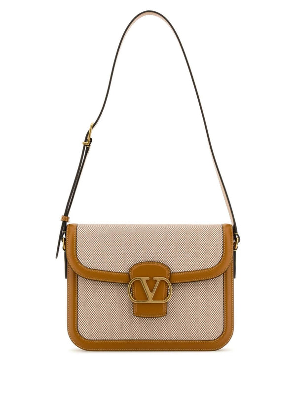 9to5 Logo Canvas Crossbody Bag