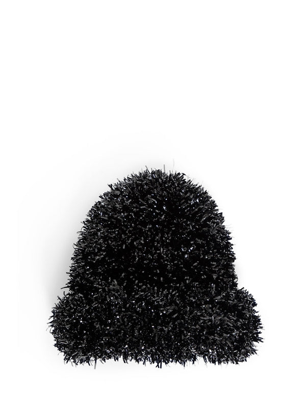 Black Fringe Beanie