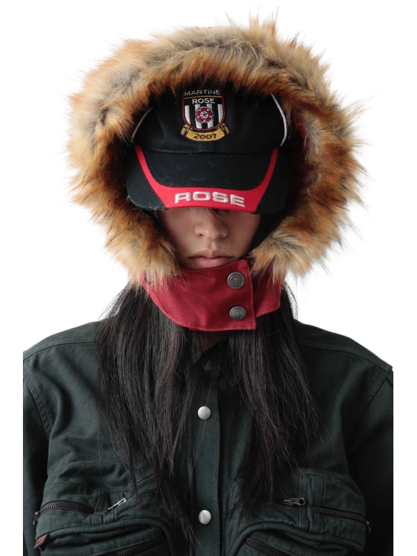 Martine Rose Burgundy Other Hats