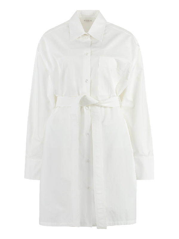 William Belted Shirt Dress