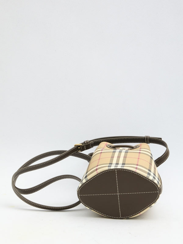 Vintage Check Mini Bucket Bag - Jente