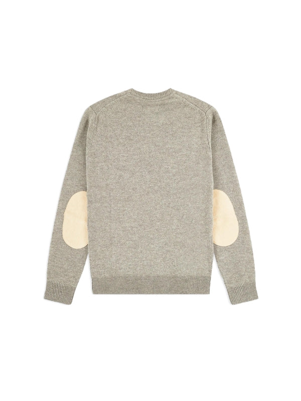 Logo Patch Wool Knit