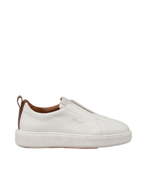 Logo Leather Lowtop Sneakers