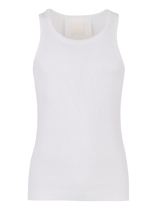 4g Logo Hem Sleeveless Top