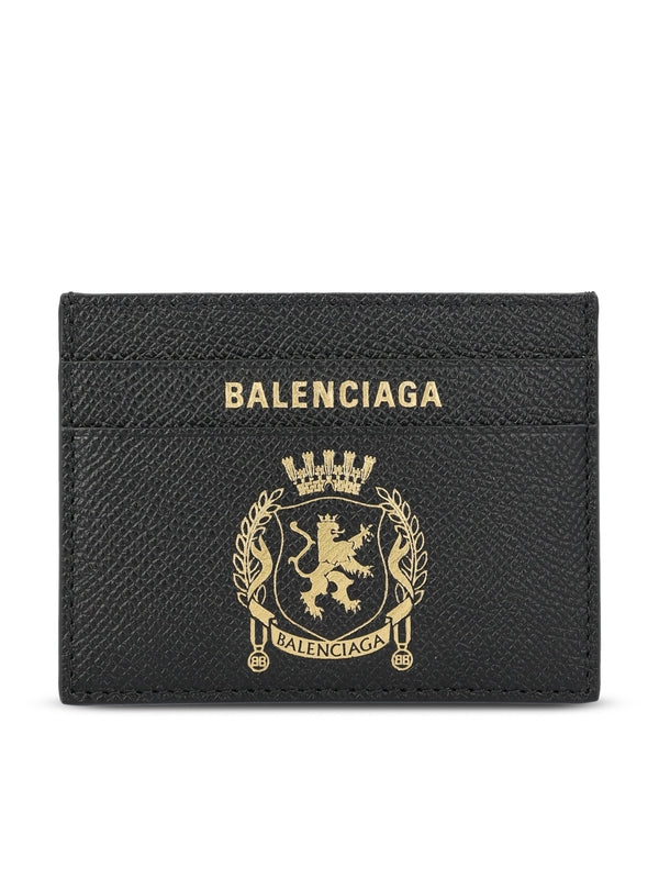Balenciaga Black Card Holders