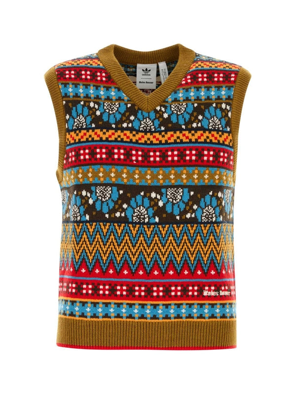 Wales Bonner Jacquard Knit Vest