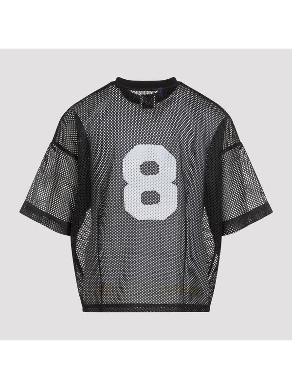 Logo Printing Jersey Mesh Top