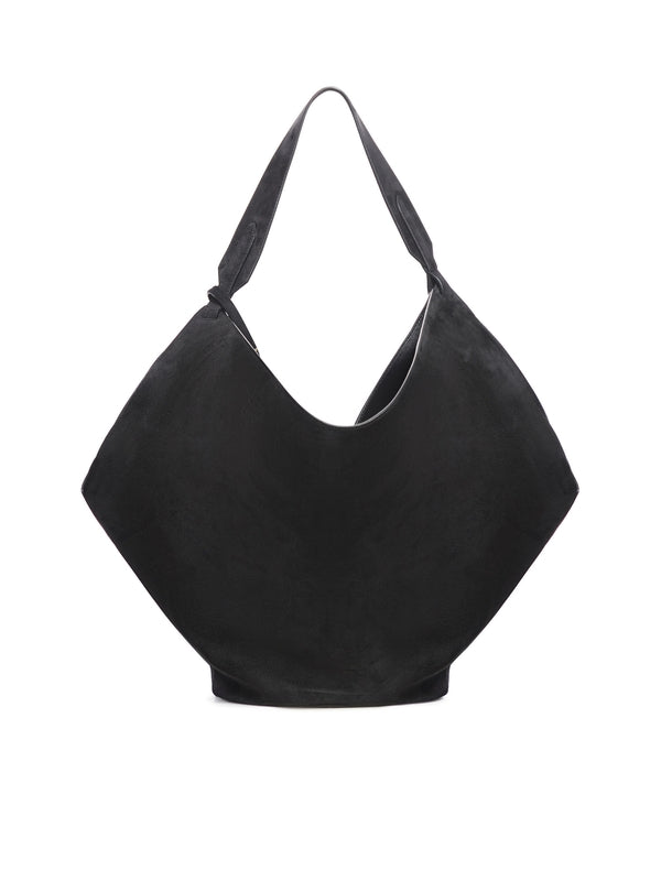 Lotus Suede Tote Bag