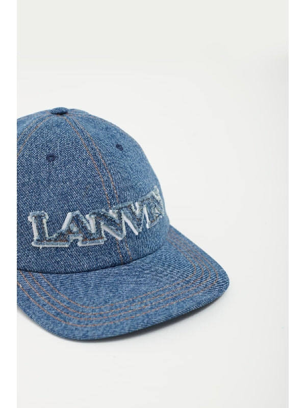 Logo Appliqué Denim Cap
