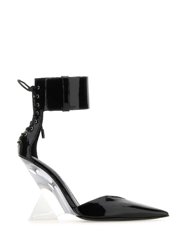 Morgan Anklet Calfskin Wedge Heels