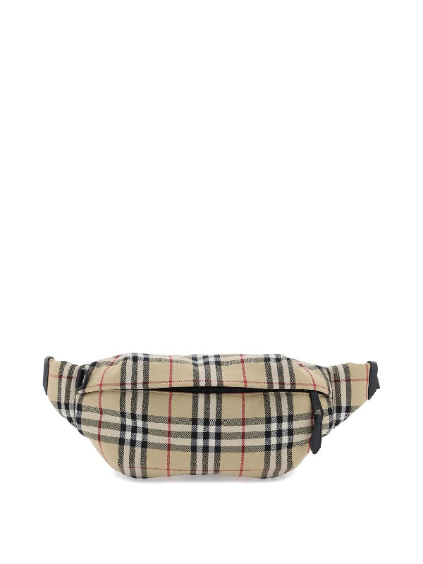 Vintage Check Nylon Belt Bag - Jente