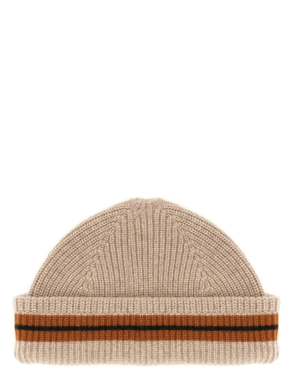 Turnup Cashmere Beanie