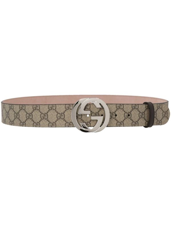 GG Logo Buckle Pattern Belt