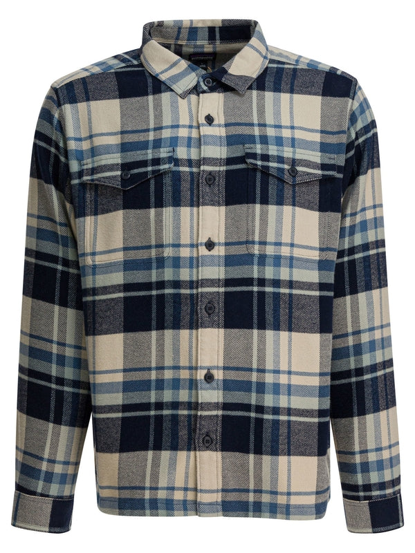 Patagonia Blue Checked Jackets