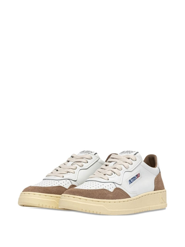 Autry White Brown Sneakers