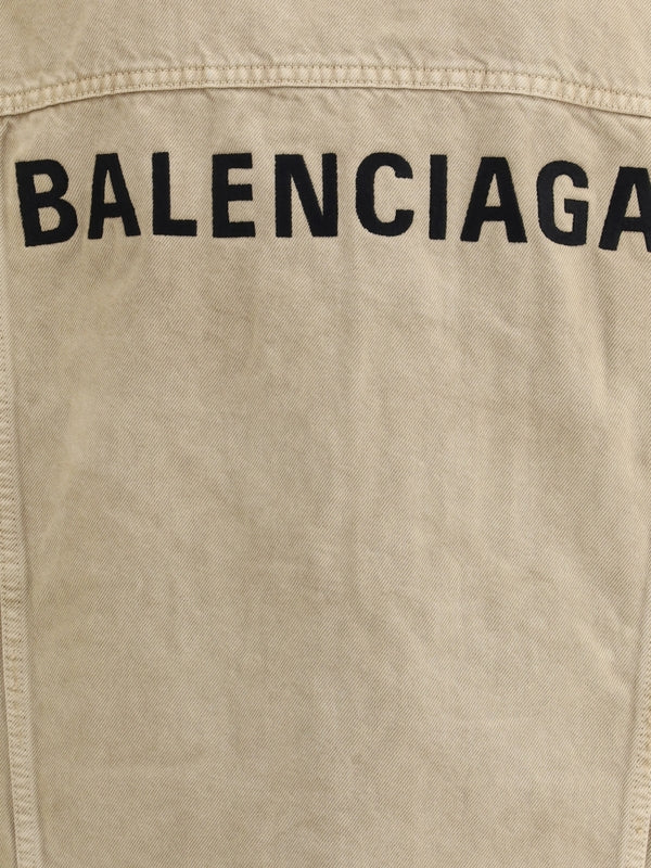 Balenciaga Beige Trucker