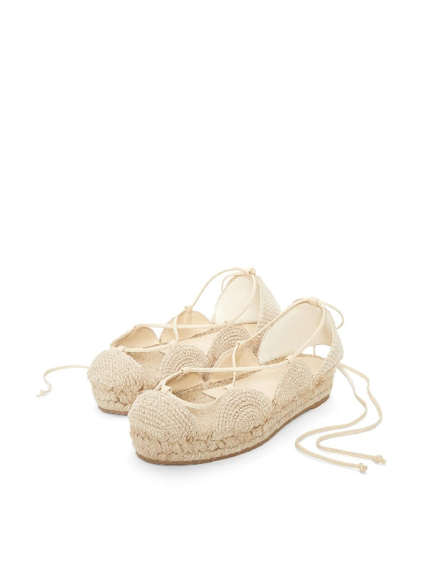 Solar laceup espadrille sandals