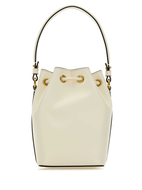 Valentino Ivory Bucket Bags