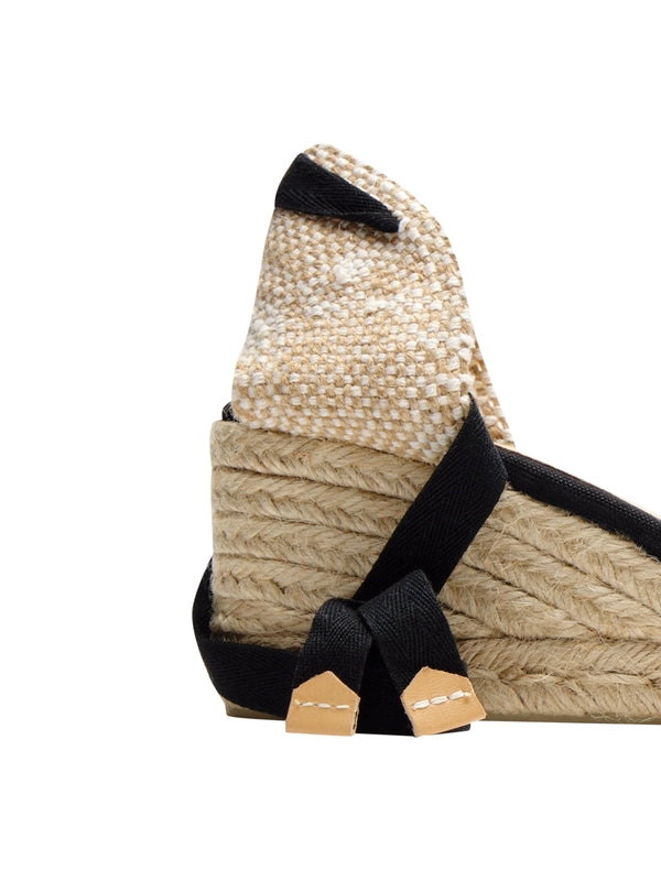 Castañer Black Espadrille Sandals