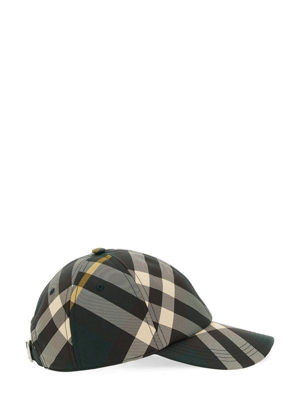 Check Pattern Ballcap