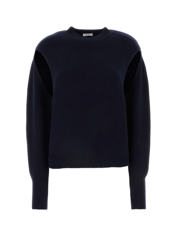 Cutout Detail Cashmere Knit