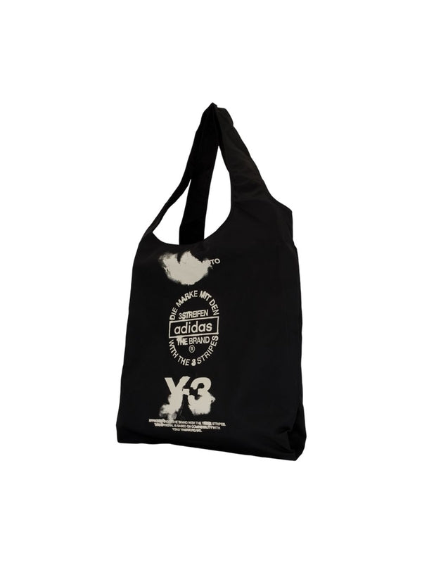Y-3 Black Tote Bags