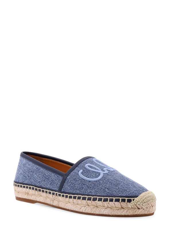 Logo Denim Espadrilles